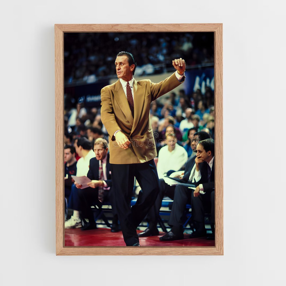 Poster Pat de riley – affiche Basketball (vue 4)